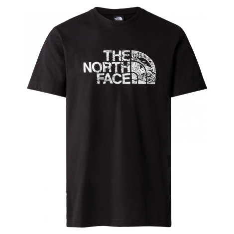 Pánske tričko The North Face M S/S Woodcut Dome Tee