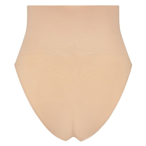 Béžové bezšvové nohavičky s vysokým pásom Seamless High Waist Brief