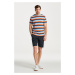 TRIČKO GANT MULTISTRIPE T-SHIRT MULTICOLOR