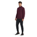 Mikina Under Armour Armour Fleece 1/4 Zip Dark Maroon