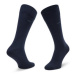 Calvin Klein Súprava 2 párov vysokých pánskych ponožiek 701218631 Tmavomodrá