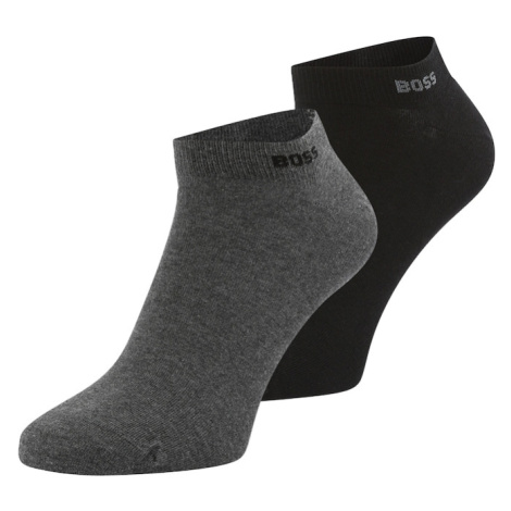 BOSS Ponožky  sivá melírovaná / čierna Hugo Boss