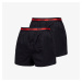 Hugo Boss Woven Boxer Shorts 2 Pack Black