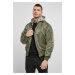 MA1 Hooded Bomber Jacket olive/grey