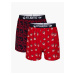 Boxer shorts Atlantic 2GMB-003 A'2 S-2XL red-navy