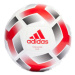 Futbalová lopta ADIDAS STARLANCER PLUS WHITE RED BLACK