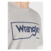 Wrangler Tričko Frame Logo W70JD3X37 112320767 Sivá Regular Fit