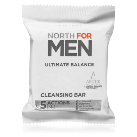 Oriflame North for Men Ultimate Balance čistiace tuhé mydlo 5 v 1