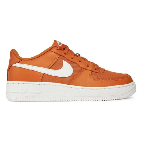 Nike Sneakersy Air Force 1 Lv8 (GS) DX1656 800 Hnedá