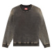 Mikina Diesel D-Krib Track Sweat-Shirt Black