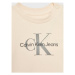Calvin Klein Jeans Tričko Monogram IN0IN00001 Béžová Regular Fit