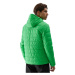 Pánska turistická bunda 4F DOWN JACKET-AW23TDJAM245-42S-LIGHT GREEN