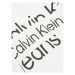 Calvin Klein Jeans Mikina Blown Up Logo IB0IB01629 Biela Regular Fit