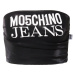 Moschino Jeans Top  čierna / biela