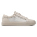 Calvin Klein Sneakersy Low Top Lace Up W/Zip Mono HM0HM01059 Béžová