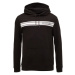 Tommy Hilfiger MONOTYPE STRIPE LOUNGE HOODY Pánska mikina, čierna, veľkosť