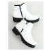 Dámské kotníkové boty model 16155150 bílá/černá 39 - Inello