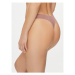 Chantelle Stringové nohavičky Soft Stretch C26490 Hnedá