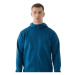 Pánska mikina so zipsom 4F SWEATSHIRT-WAW24TSWSM1256-46S-TEAL