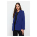 Trendyol Sax Regular Lined Double Breasted Closure Woven Blazer Jacket