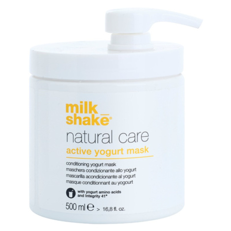 Milk Shake Natural Care Active Yogurt aktívna jogurtová maska na vlasy