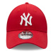 NEW ERA Čiapka '9Forty New York Yankees'  červená / biela