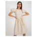 Dress-LK-SK-507383.66P-beige