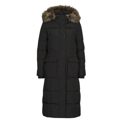 Superdry  EVEREST LONGLINE PUFFER COAT  Bundy Čierna