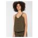 Khaki top with buttons Noisy May Maisie - Women