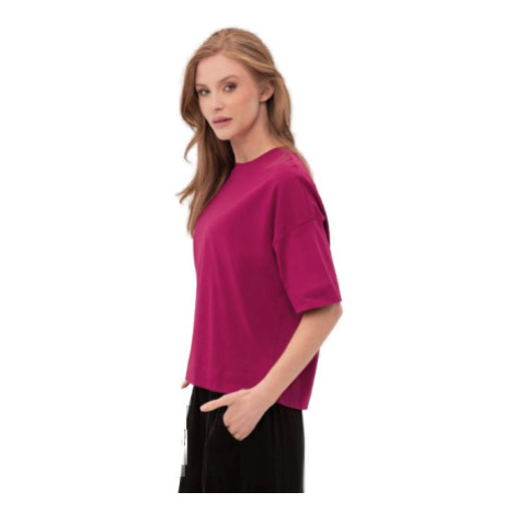 Dámske tričko s krátkym rukávom VOLCANO FLAME-401-PINK