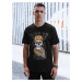 Men's T-shirt with black Dstreet print