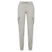 Women's Cargo Jogging Pants High Waisted Concrete