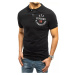 Black polo shirt with Dstreet embroidery