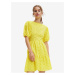 Žlté dámske vzorované šaty Desigual Limon