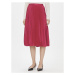 JDY Plisovaná sukňa 15309865 Ružová Regular Fit
