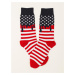 Ponožky WS SR model 14835944 bílé a červené 4146 - FPrice