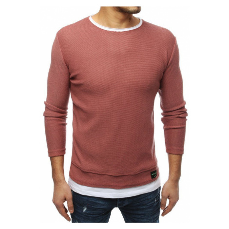 Atraktívny ružový sveter