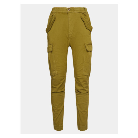 Alpha Industries Jogger nohavice Airman 188201 Zelená Tapered Fit