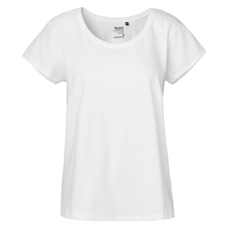 Neutral Dámske tričko Loose Fit z organickej Fairtrade bavlny - Biela