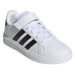 Detská rekreačná obuv ADIDAS Grand Court 2.0 K-Q3 cloud white core black core black