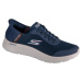 Tmavomodré pánske tenisky Skechers Slip-Ins: Go Walk Flex - Hands Up 216324-NVY