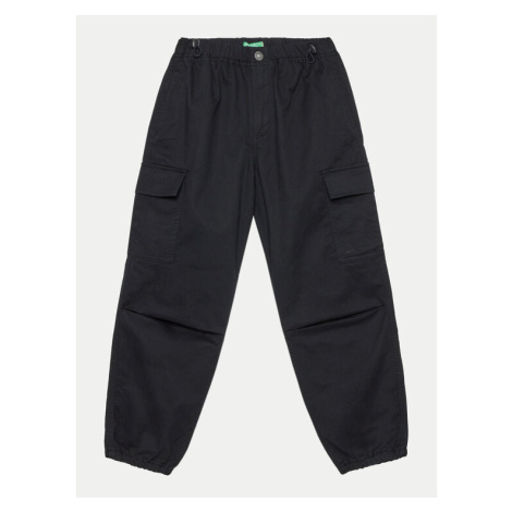 United Colors Of Benetton Jogger nohavice 4XZXCF03O Čierna Loose Fit