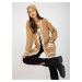 Dark beige cardigan with pockets RUE PARIS