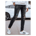 Pánske čierne džínsové nohavice Dstreet UX4295