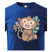 Detské tričko s potlačou opice - tričko pre milovníkov zvierat