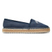 Tommy Jeans Espadrilky Tjw Varsity Espadrille EN0EN02470 Tmavomodrá