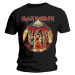 Iron Maiden Tričko Powerslave Lightning Circle Black