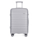 KONO Cestovný kufor Elegant - šedý - 49x76x30 - 110L