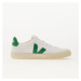 Veja Campo Canvas White/ Emeraude