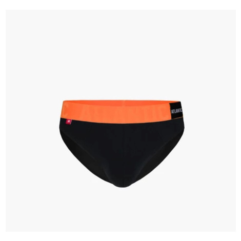 Briefs Atlantic MP-1566/23 S-2XL black-orange 022